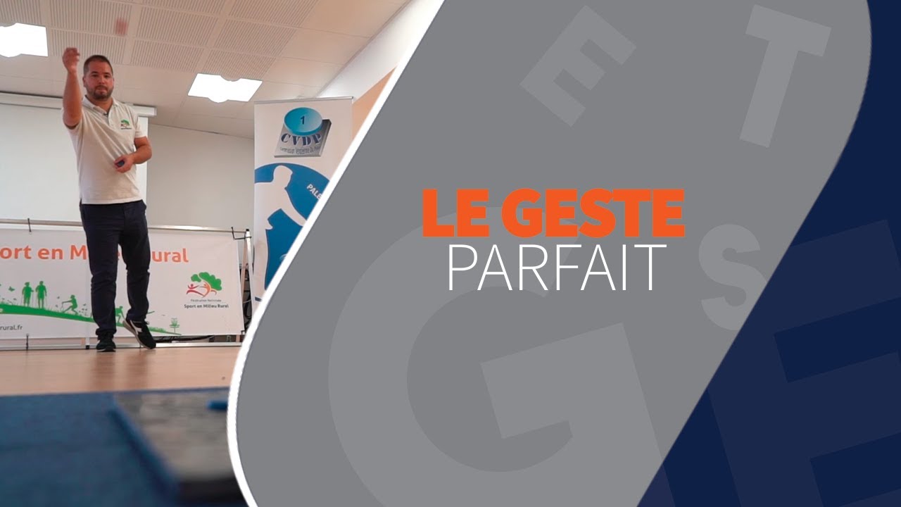 Le Geste parfait : Le lancer de palet vend&eacute;en avec Quentin Poirier
