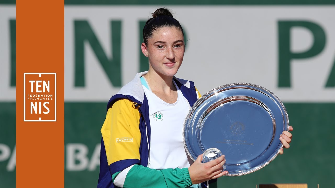 Elsa Jacquemot - Interview après sa victoire à Roland-Garros Juniors 2020 | FFT