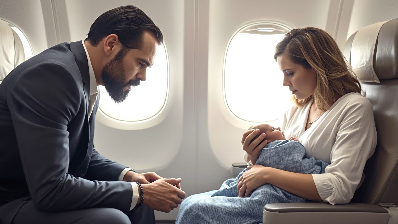 The mafia boss's baby kept crying on the plane—until a single mother did the unthinkable.