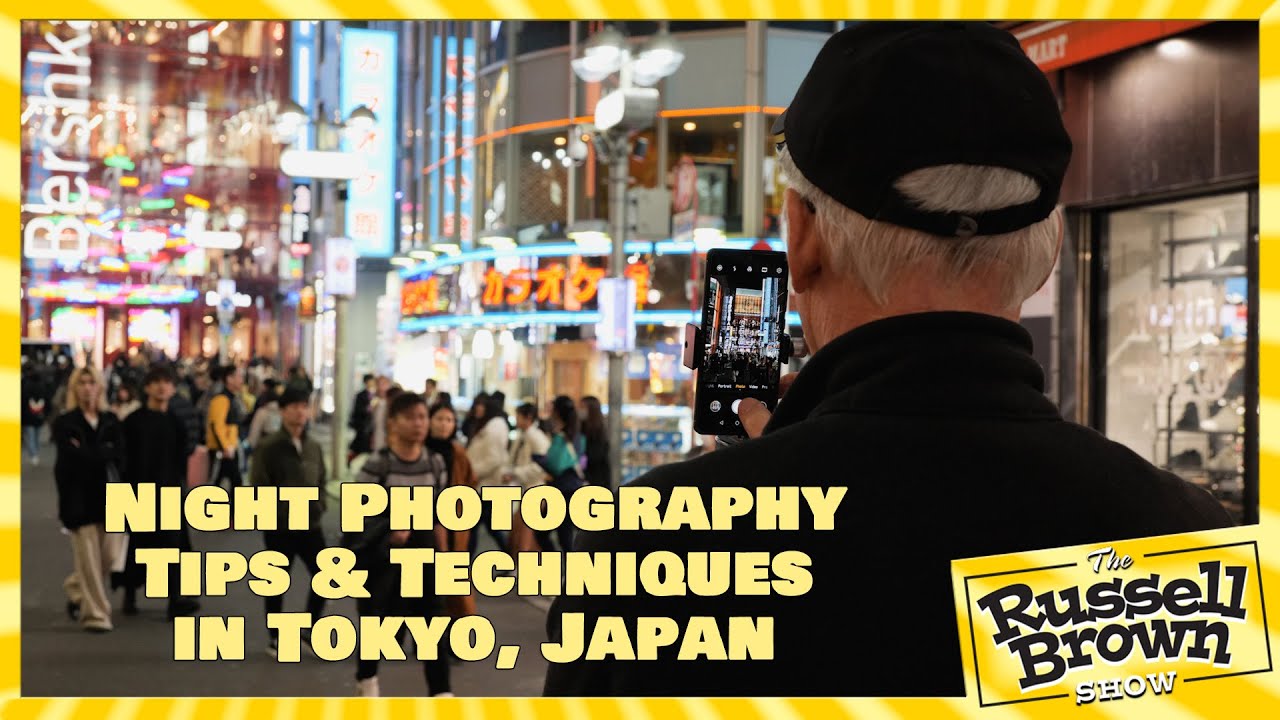 Night Photography Tips & Techniques: Tokyo (part 1) // The Russell Brown Show