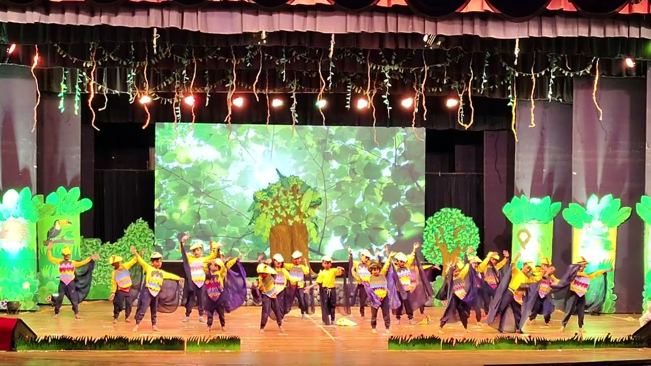 Little Aryans Pre-k Annual Day 2025 | The Great Kapok Tree Theme