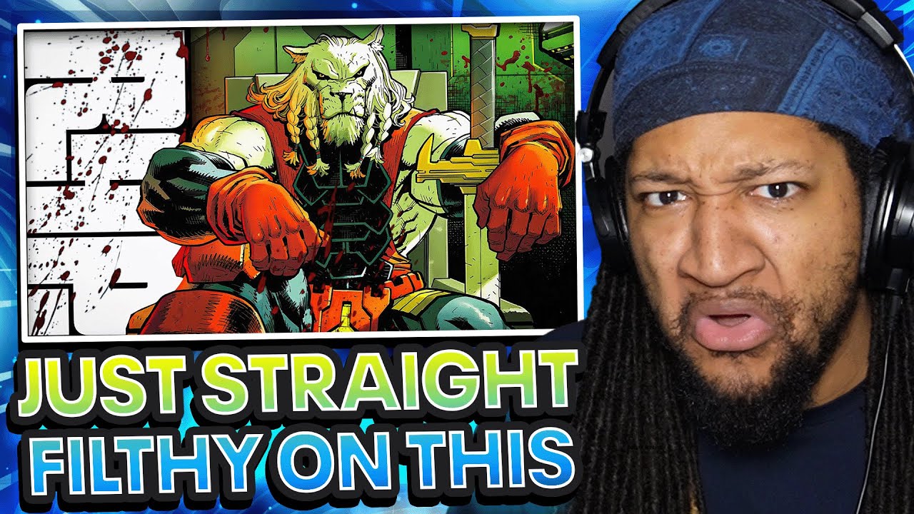 Daddyphatsnaps ft. Fabvl & DizzyEight - BATTLE BEAST RAP (Invincible) | Reaction!