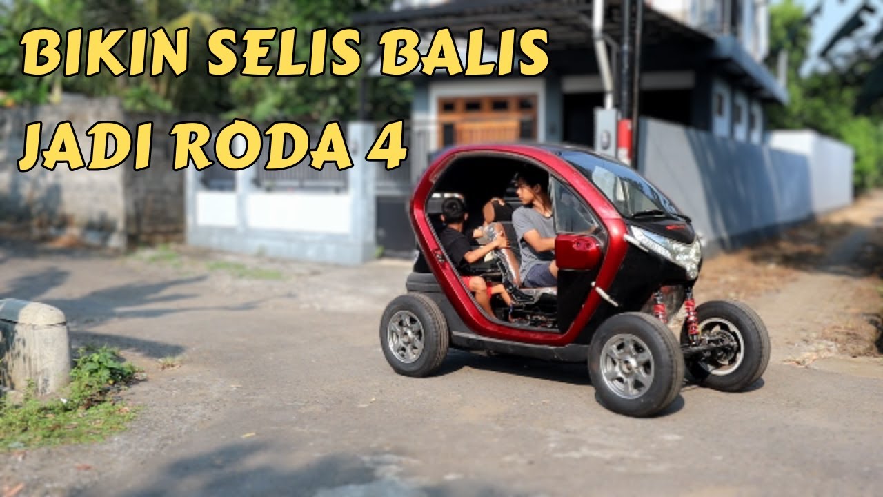 SELIS BALIS RODA 3  DIBIKIN JADI RODA 4, BEGINI PROSESNYA PART 1