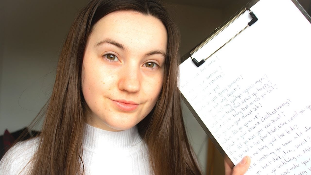 ASMR Asking You Questions (Whispered)