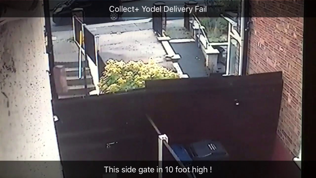 Collect+ Yodel Delivery Fail