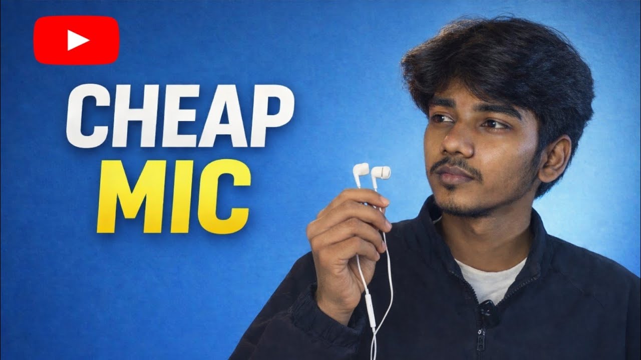 ₹50 Wale Wired Earphones Se Pro Audio Recording 😳 | Budget Mic Setup for YouTube Beginners... 