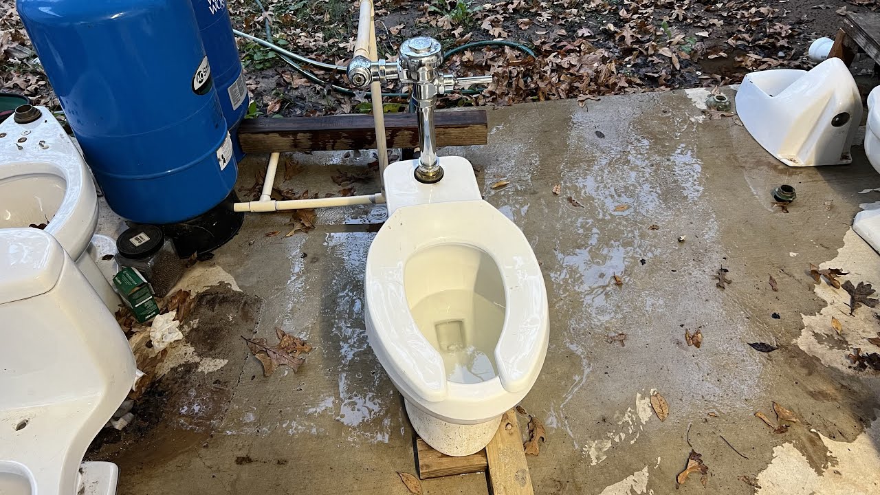 2000 Eljer Signature Toilet Flushes!