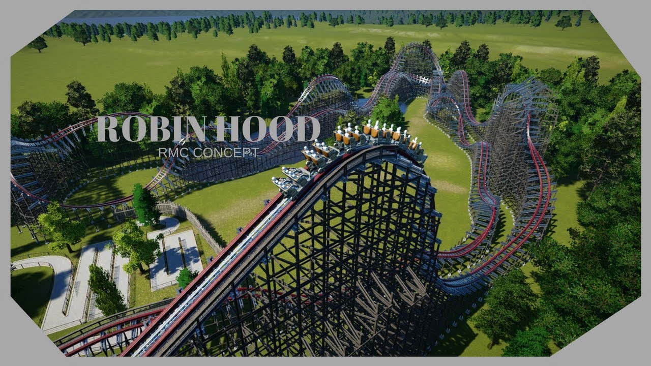 Robin Hood RMC Concept || Walibi Holland 2019