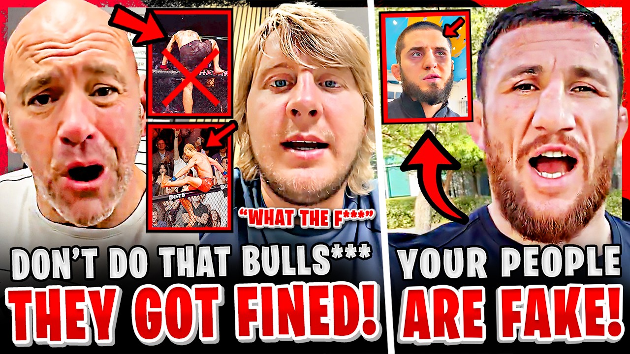 BREAKING! MULTIPLE UFC fighters PENALIZED & FINED! Merab FIRES BACK at Islam Makhachev INTERVIEW!
