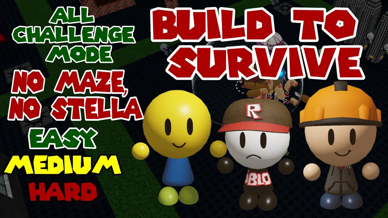 (RAID MAPS) LAST SERIES BUILD TO SURVIVE ALL CHALLENGE MODE, NO MAZE, NO STELLA, TOWER HEROES ROBLOX