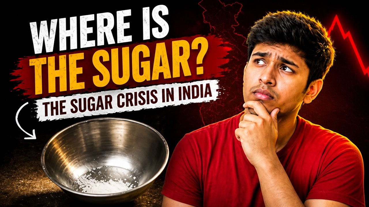 How India Accidentally Created a Sugar Shortage | @d.sohamm