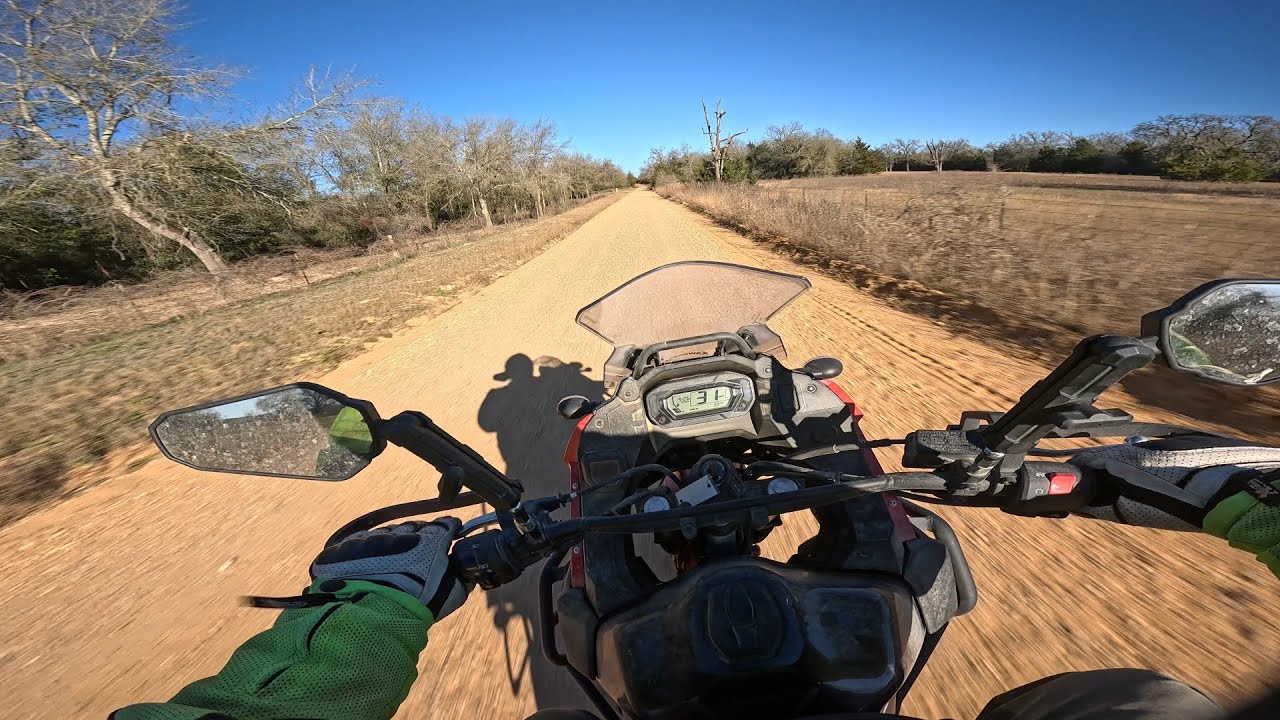 Morning Commute on Texas Backroads | KLR650 ABS