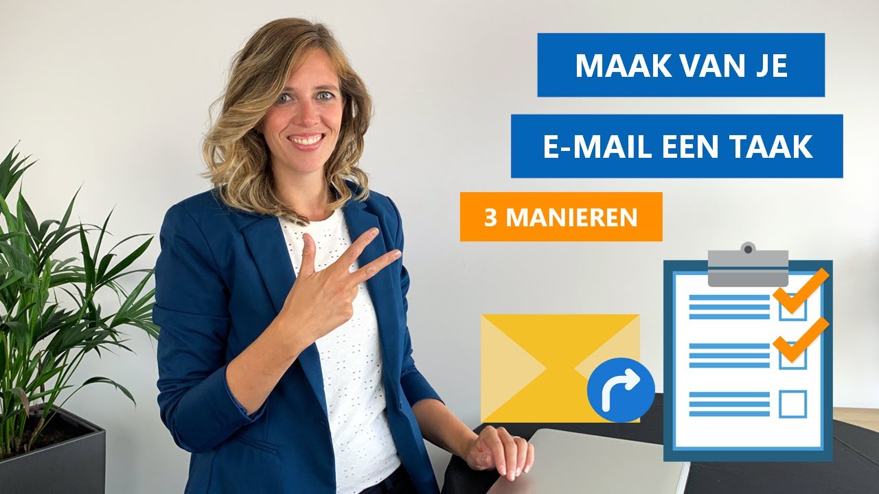 Hoe maak je slim van een e-mail een taak in Outlook?