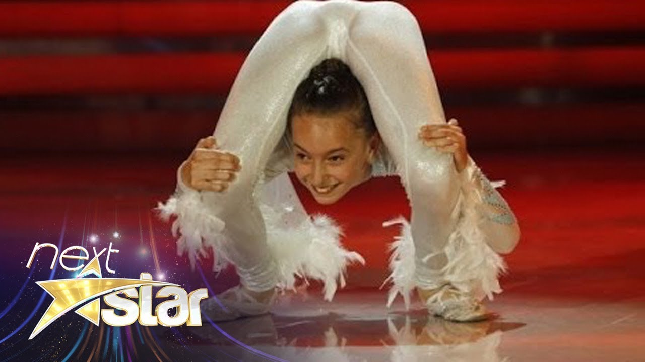 Andreea Tucaliuc, o minune! Nu ai mai văzut niciodată un asemenea număr de contorsionism!