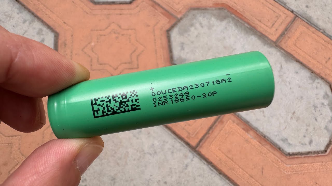 DMEGC INR18650–30P - новый фаворит в стандарте 18650 на 3Ач