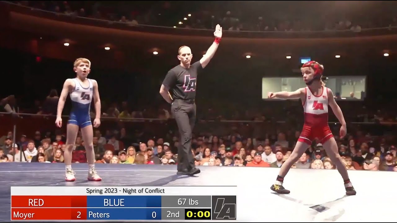 Brody Peters vs Beckett Moyer - IAwrestle Night of Conflict