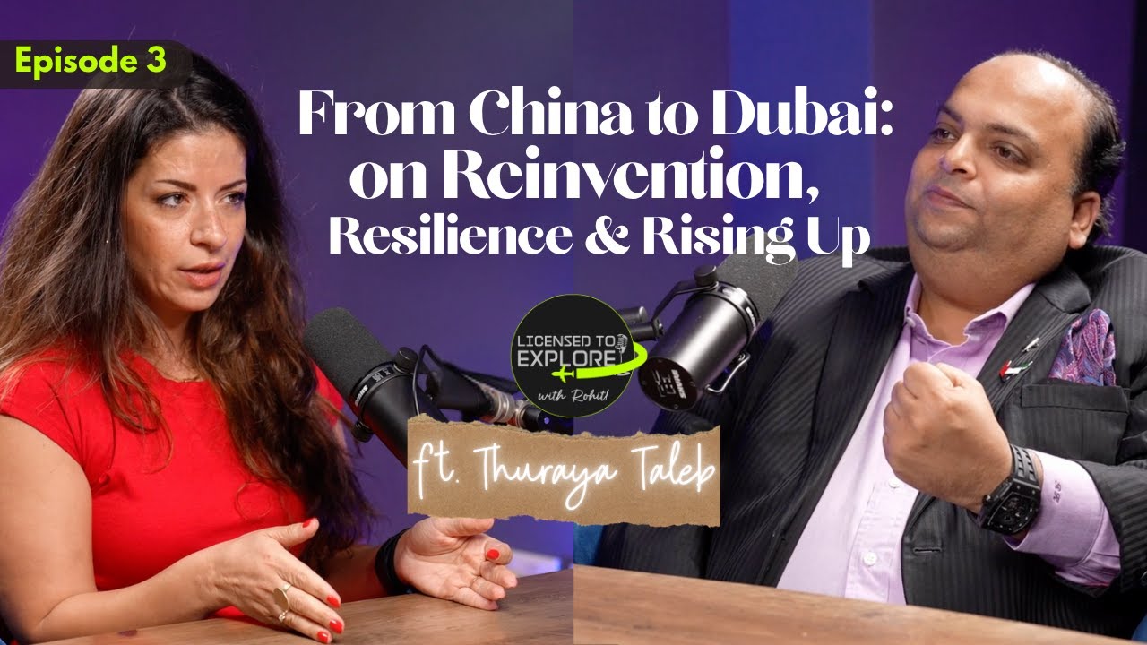 From $5 in China to Dubai Entrepreneur | Thuraya Taleb’s Reinvention Story- Rohit Khubchandani Ep-3