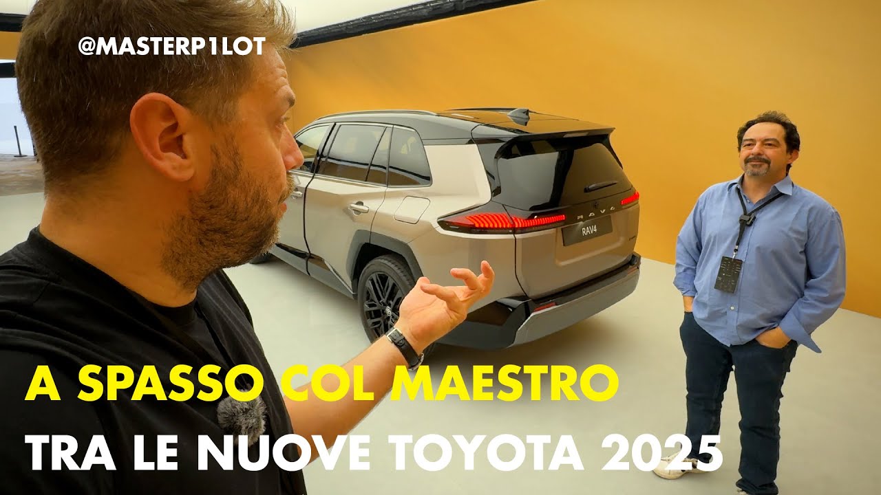 Le nuove Toyota 2025 viste dal MAESTRO 🔝 | Dalla RAV4 alla Aygo X ibrida...