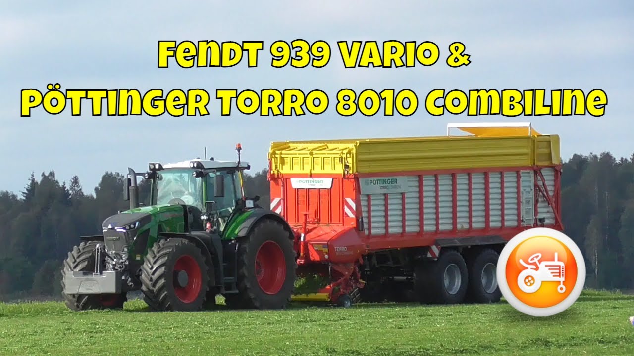 Fendt Demonstrations 2021 | Fendt 939 Vario & Pöttinger Torro 8010 Combiline