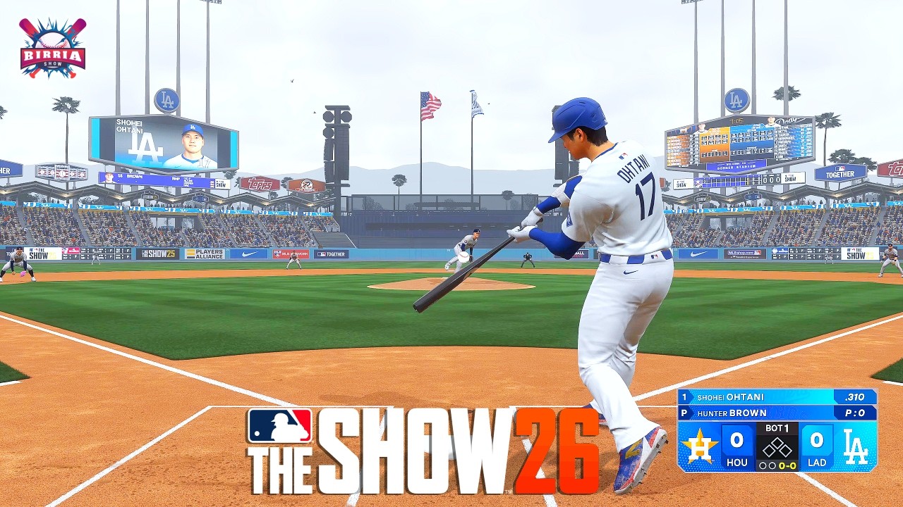 Dodgers vs Astros: New 2026 Roster Debuts | PS5 4K