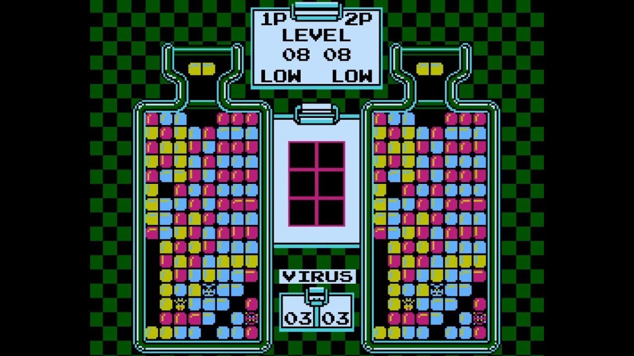 ドクターマリオ 103×2同時消し CHILL版【最大同時消し】