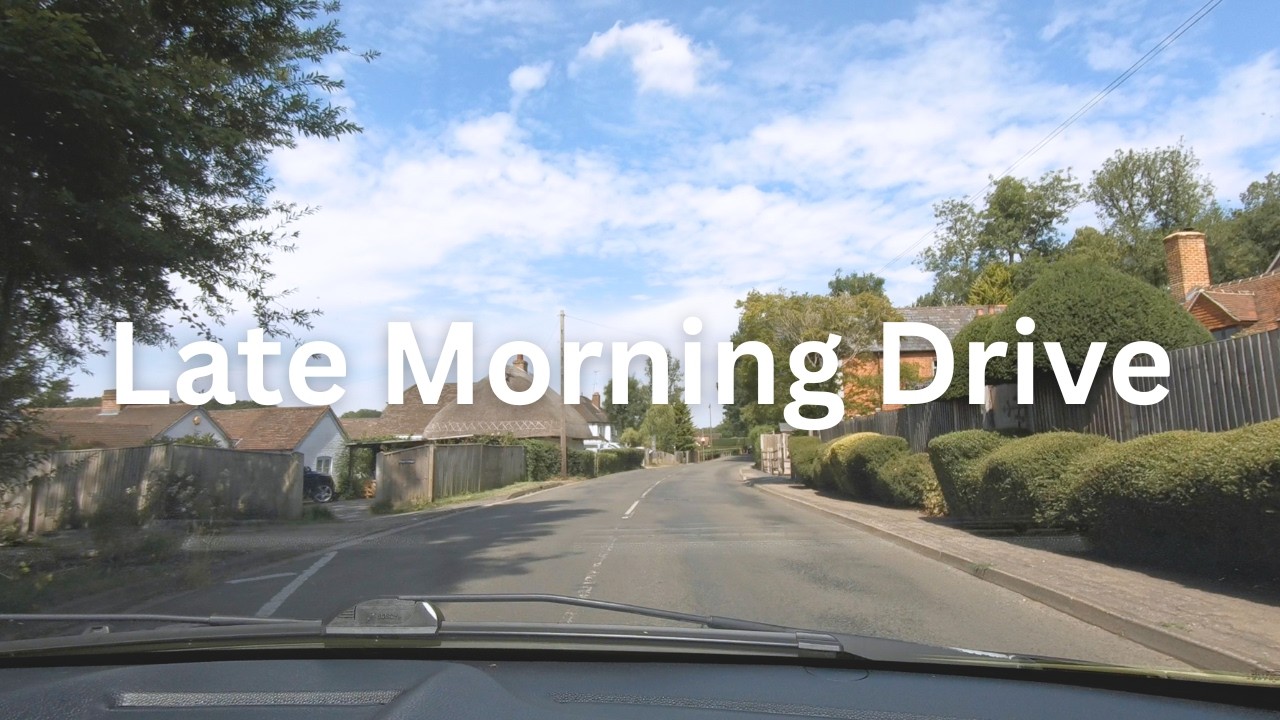 A Gentle Late Morning Drive | Chobham - Windlesham - Bagshot (POV)