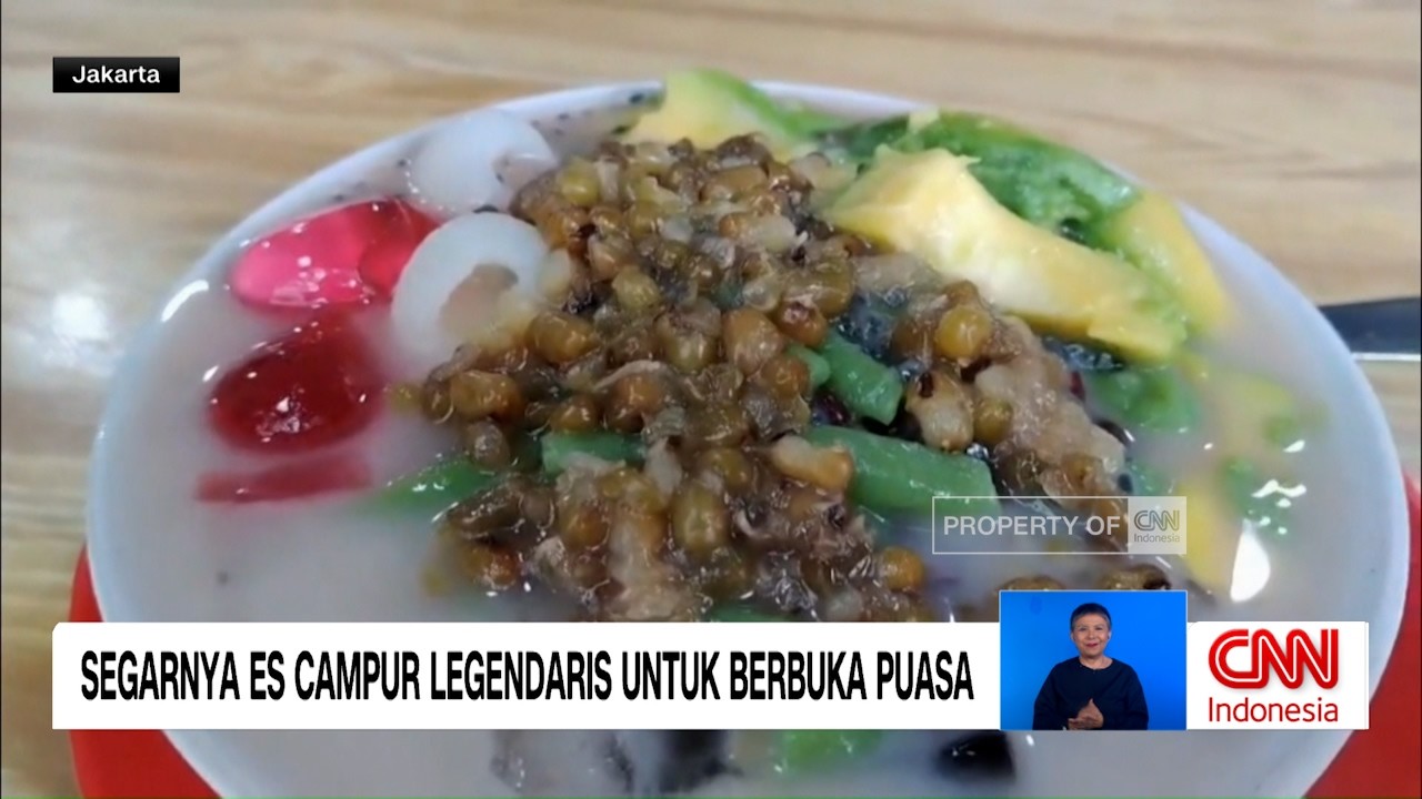 Segarnya Es Campur Legendaris, Favorit untuk Berbuka Puasa