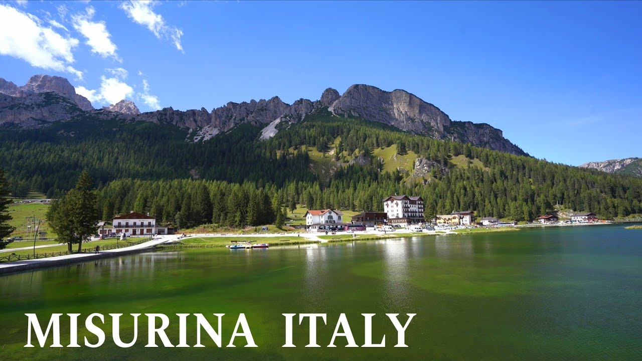 Lago di Misurina and Cortina D'Ampezzo Italy 