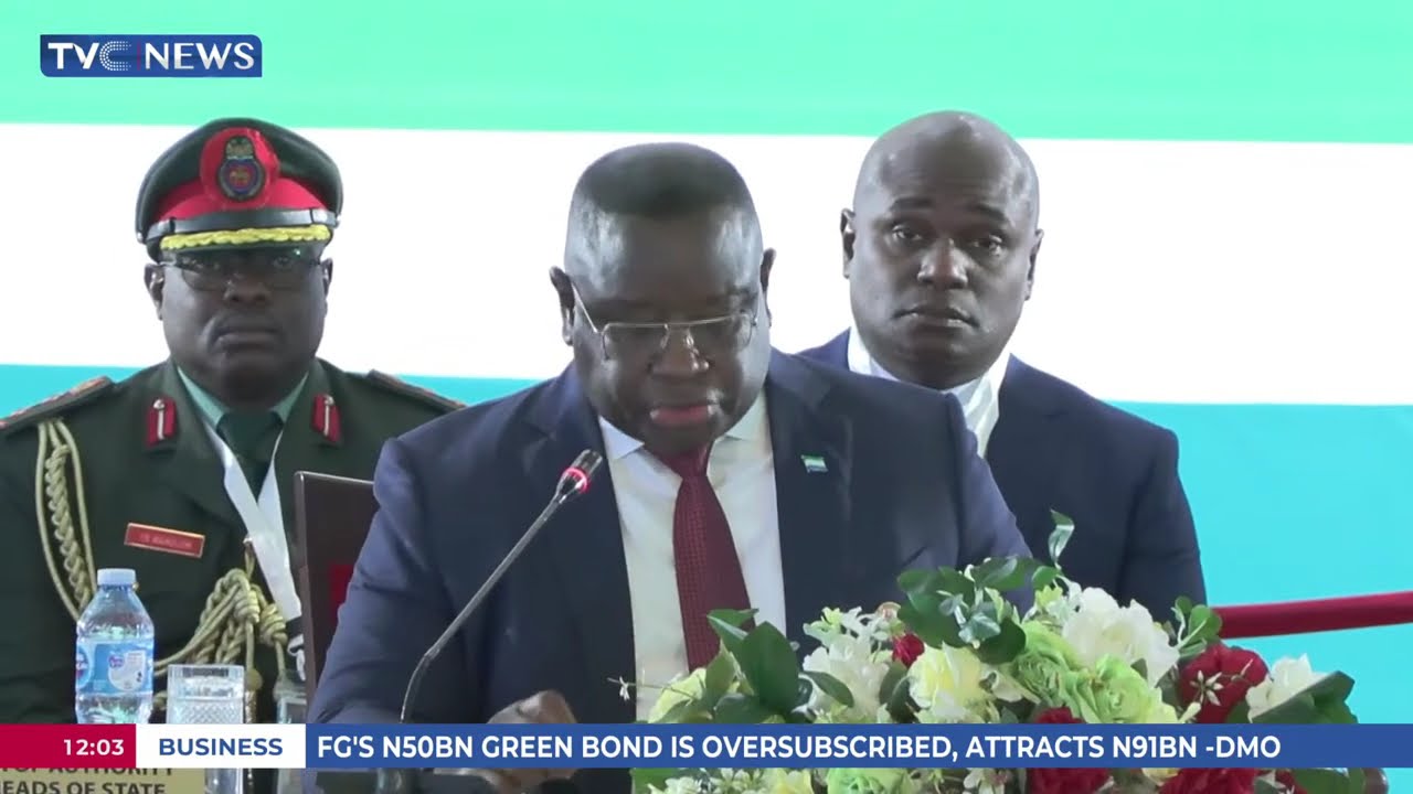 Sierra Leone's President, Maada Bio Takes Over As Chairman Of ECOWAS