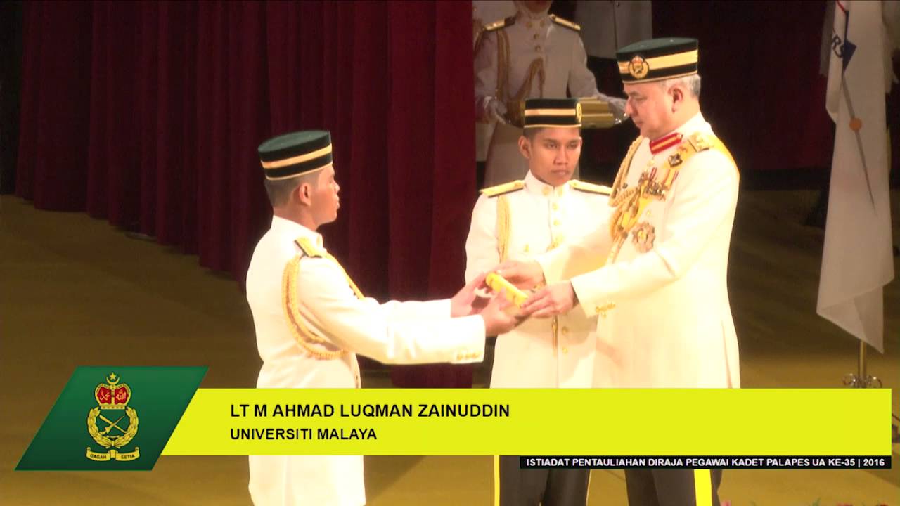 Istiadat Pentauliahan DiRaja Pegawai Kadet PALAPES Universiti Awam Ke-35