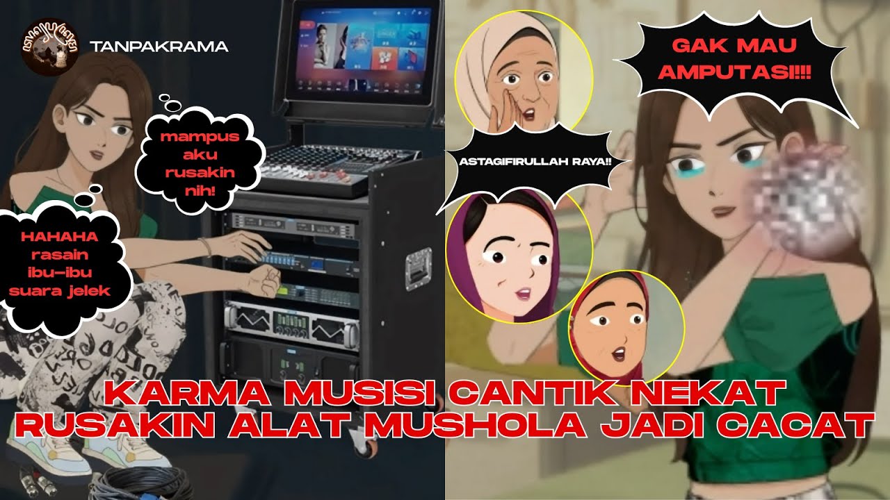 KARMA MUSISI MUDA! NEKAT RUSAK SOUND SYSTEM MUSHOLA DEMI JADI ARTIS, JARINYA KINI HARUS DIAMPUTASI