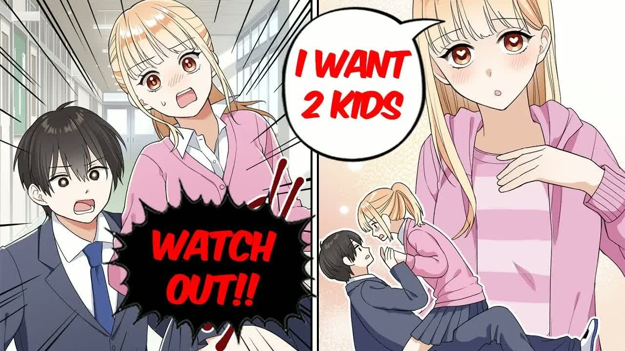 Manga Dub I Can See Her Future After We Touch And She Wants a Kids From Me RomCom