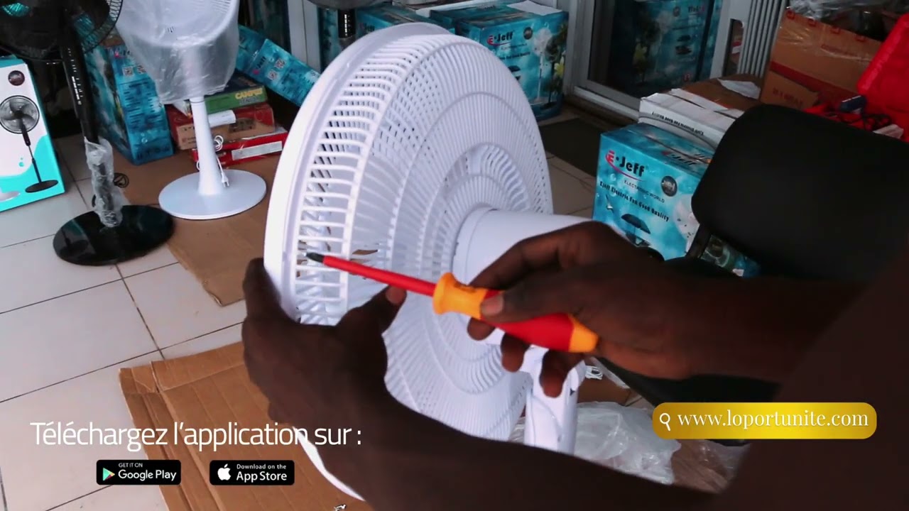 Comment monter les différents modèles de ventilateurs télécommandés de la marque E-JEFF