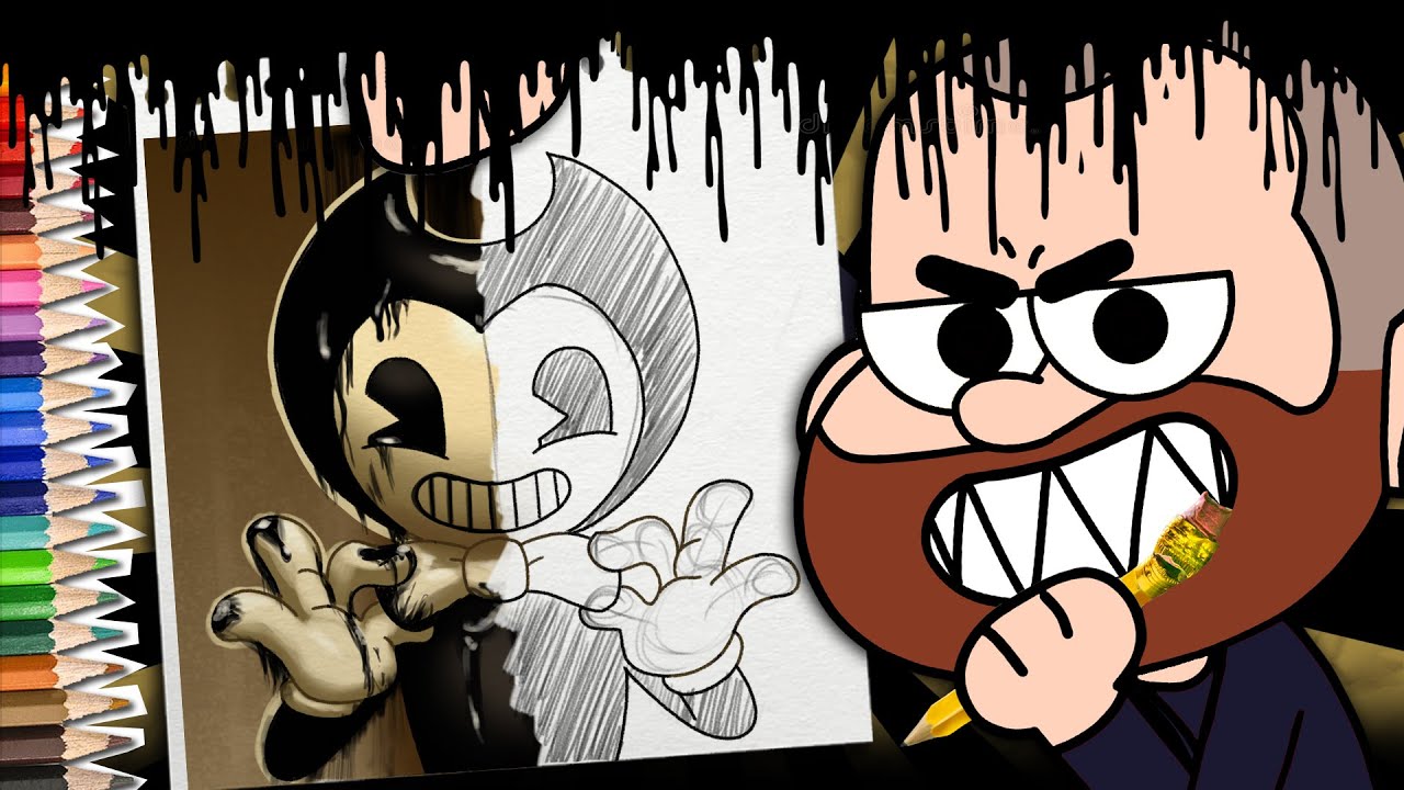 COMO DESENHAR O BENDY AND THE INK MACHINE FÁCIL