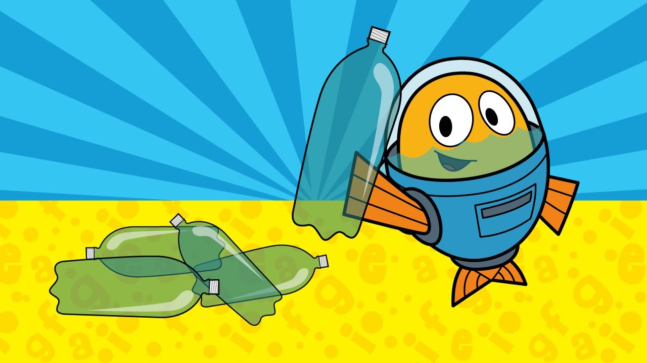 Peixonauta, O caso das garrafas plásticas