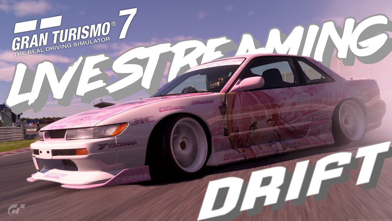 GT7 ドリフト　筑波 生配信