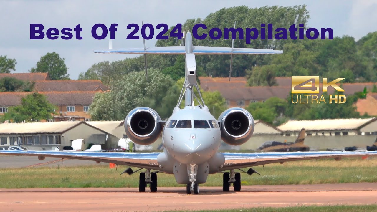 Best of 2024 Compilation VIP & Biz Jet´s #gulfstream #bombardier #pilatus #piaggio #saab #g700