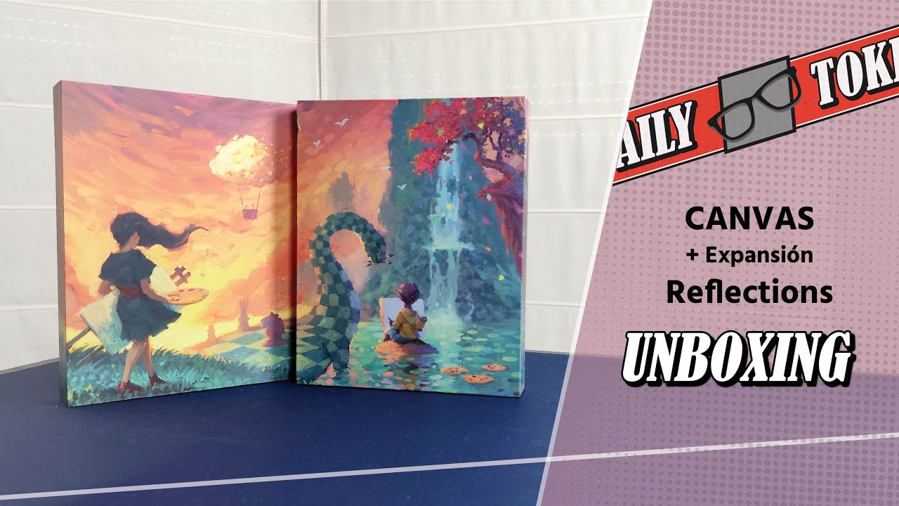 CANVAS + expansión Reflections - Unboxing