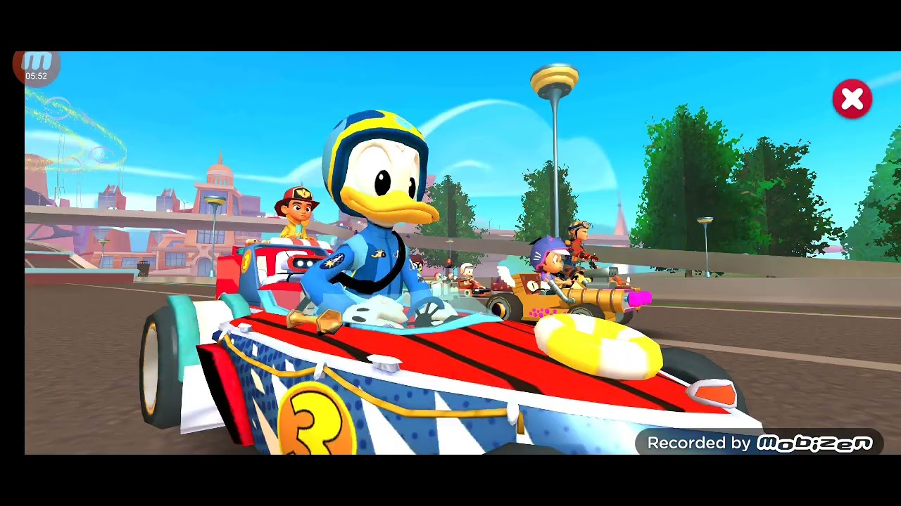 Disney all-star racers - seabrook high cup (Donald) Gameplay