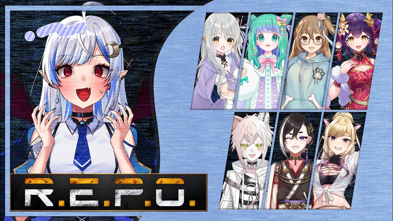 【 R.E.P.O.】おたからを盗むぞ～！【吸血きあり】