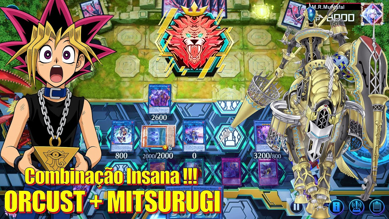 Orcust/Mitsurugi - Esse Deck Vai Te Levar ao Mestre I | 🎮 REPLAYS + 🃏DECKLIST