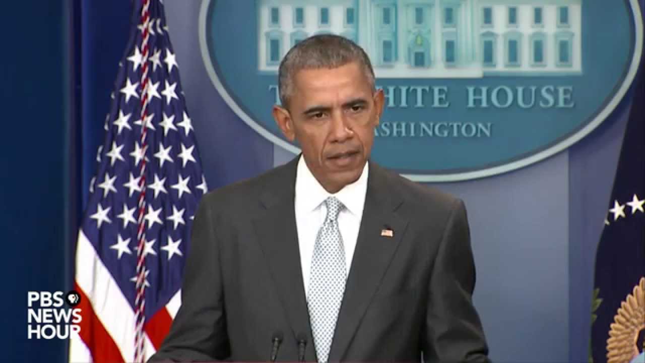 Watch President Obama comment on Paris attacks
