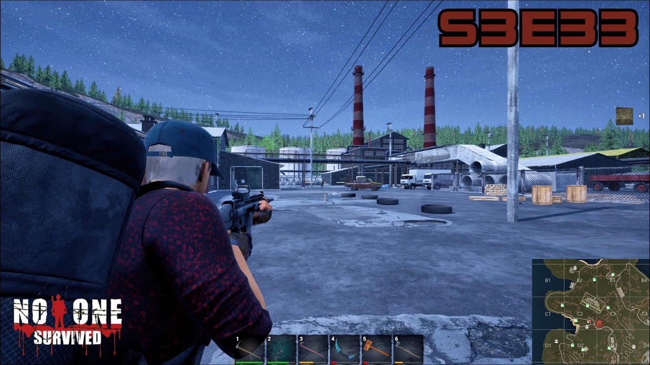 No One Survived S3E33 C3 Industrial Facility. Full Loot Raid! Fuel, Solar, Weapons and Clothing!