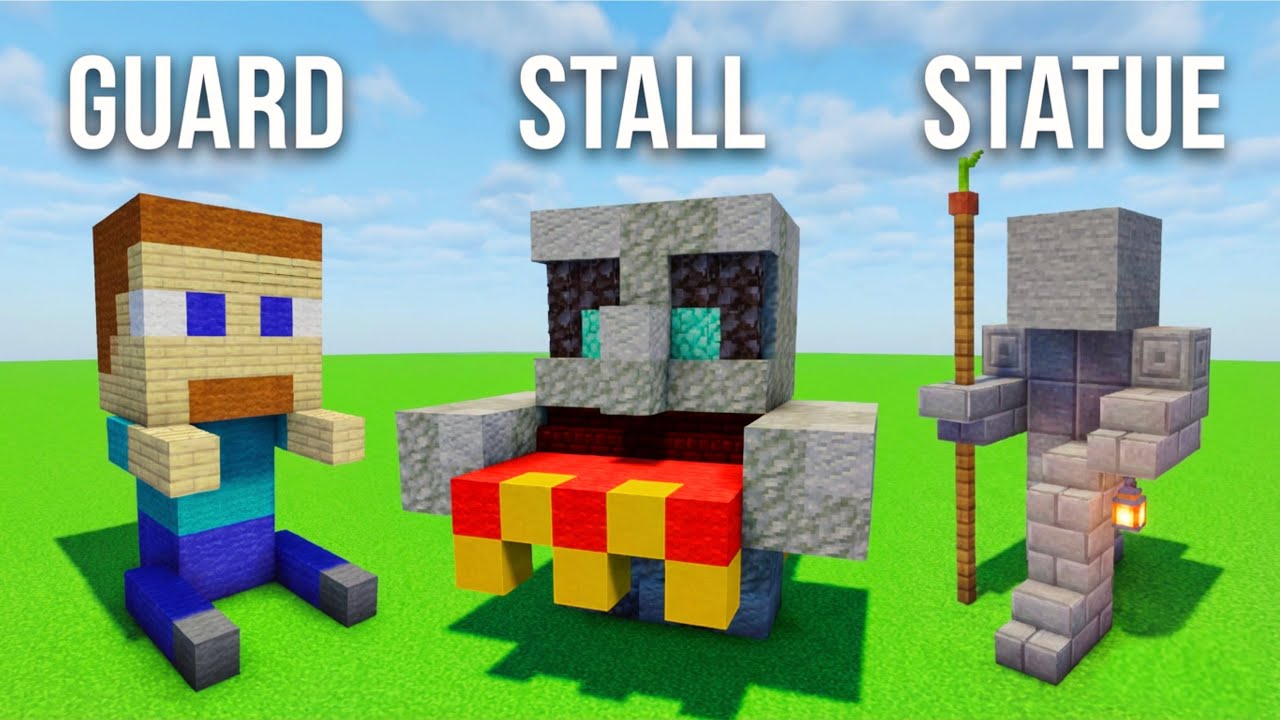 3 Simple Minecraft Builds You Should Try