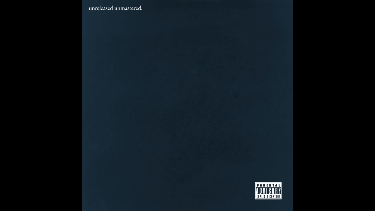 Kendrick Lamar - unreleased unmastered.