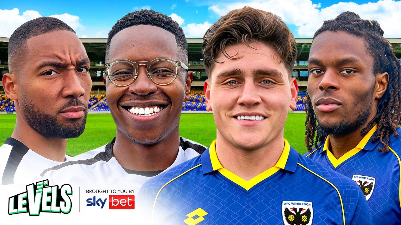 Can a Football Pundit Beat 2 Pro Players? | LEVELS