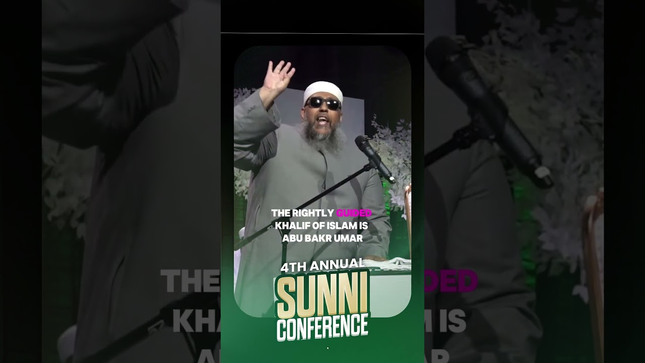 4th Annual Sunni Conference | Imam Aamir Qadri | Islamic Warriors #shorts #meccaislamiccenter #suuni