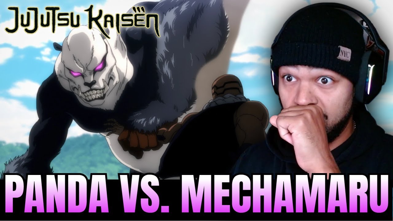 THIS FIGHT GOT ME HYPE! | Panda Vs. Mechamaru! | Jujutsu Kaisen Reaction!