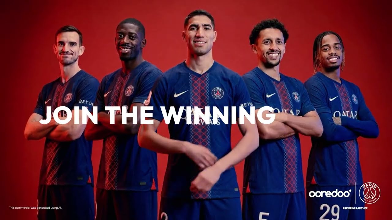 Join The Winning Team : Ooredoo x Paris Saint-Germain