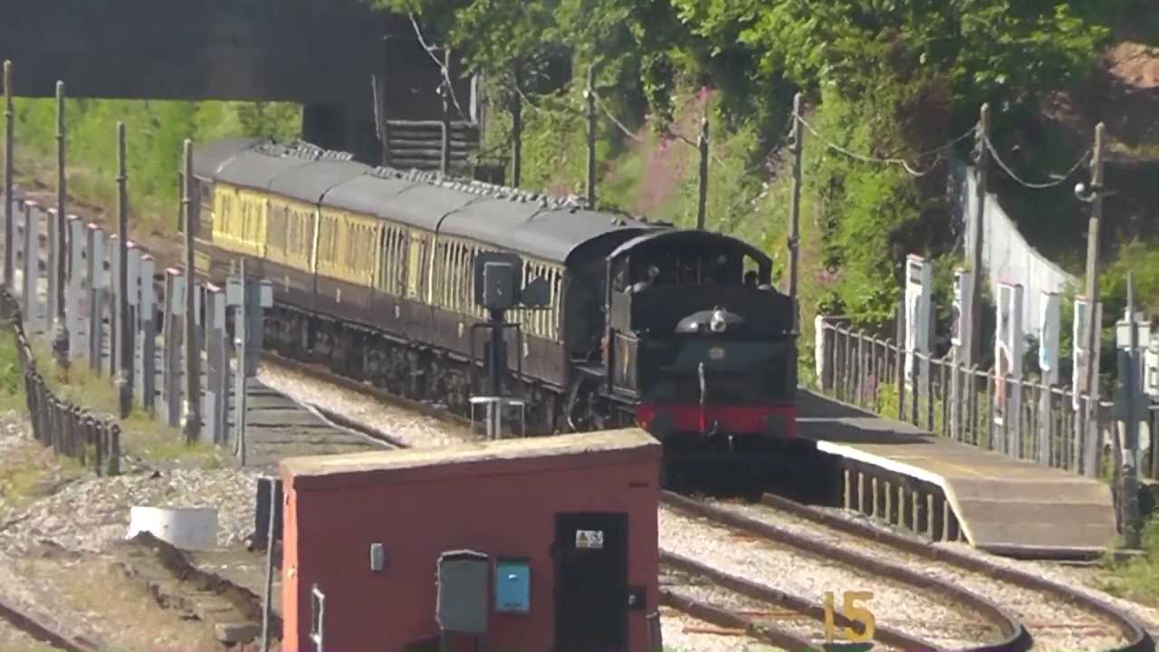 Lydham Manor 7827 on The Dartmouth Valley Railway 2013